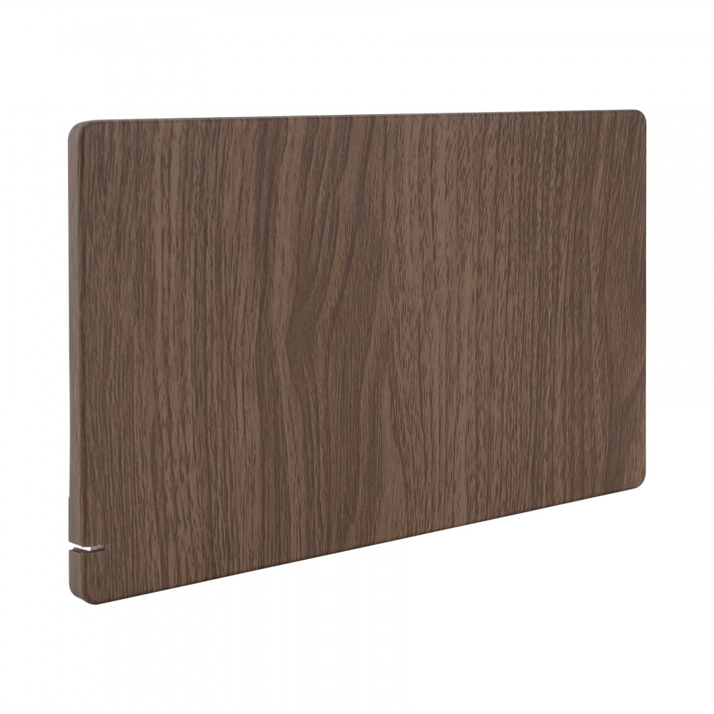eXtremeRate Retail Custom Soft Touch Grip Faceplate for Nintendo Switch Dock, Wood Grain Patterned DIY Replacement Housing Shell for Nintendo Switch Dock - Dock NOT Included - FDS201