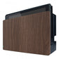 eXtremeRate Retail Custom Soft Touch Grip Faceplate for Nintendo Switch Dock, Wood Grain Patterned DIY Replacement Housing Shell for Nintendo Switch Dock - Dock NOT Included - FDS201