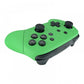 eXtremeRate Retail Green Faceplate Backplate Handles for Nintendo Switch Pro Controller, Soft Touch DIY Replacement Grip Housing Shell Cover for Nintendo Switch Pro - Controller NOT Included - FRP314