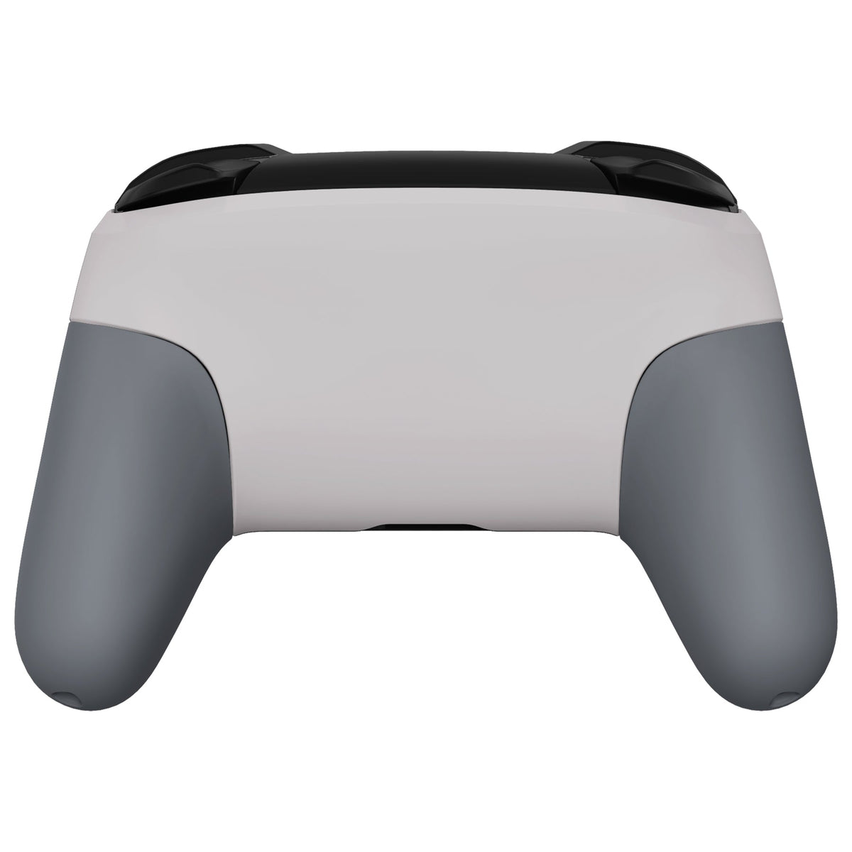 eXtremeRate Retail SFC SNES Classic EU Style Faceplate Backplate Handles for NS Switch Pro Controller, Soft Touch Replacement Grip Housing Shell Cover with Colorful ABXY Buttons for NS Switch Pro - FRT103