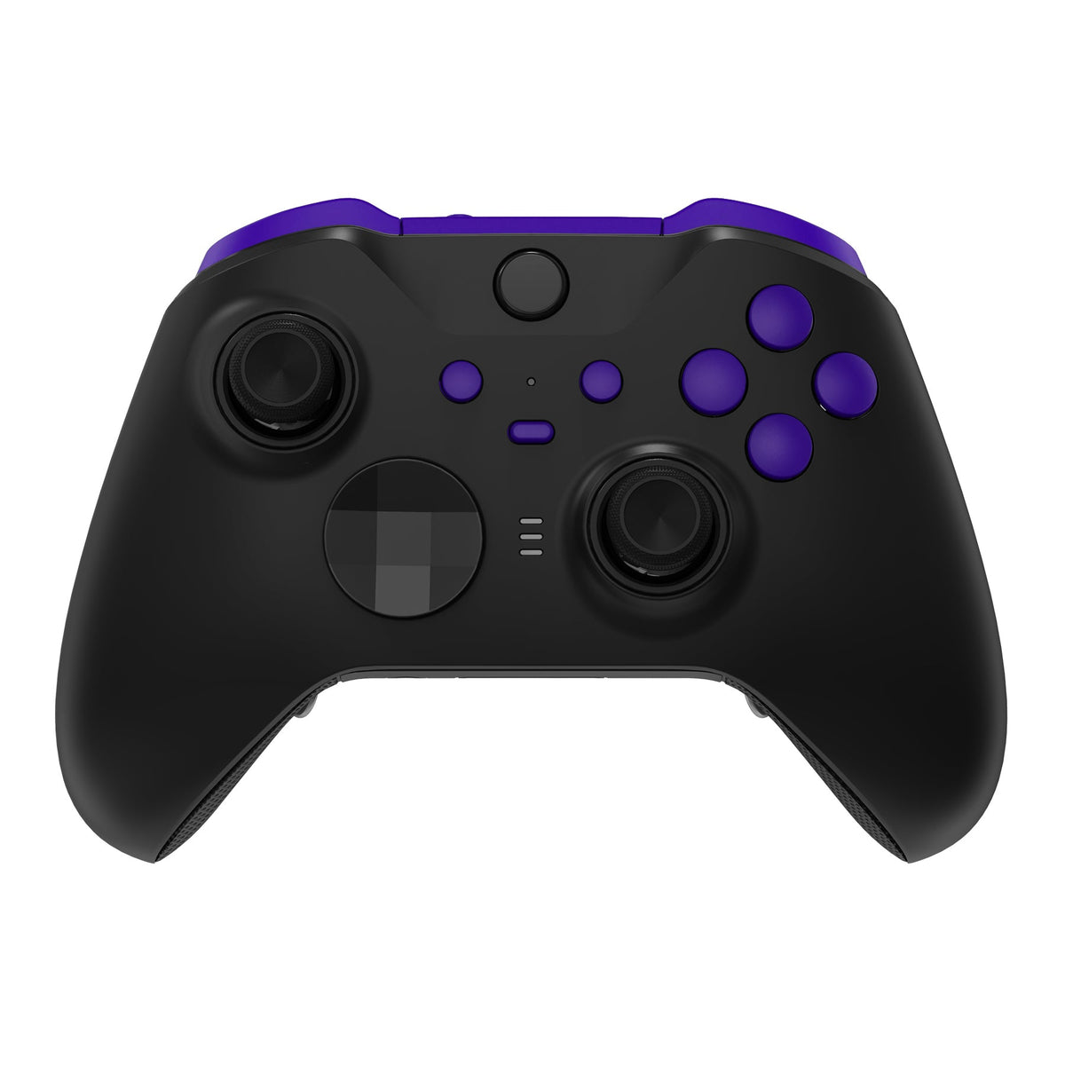 eXtremeRate Retail Purple Replacement Buttons for Xbox One Elite Series 2 Controller, LB RB LT RT Bumpers Triggers ABXY Start Back Sync Profile Switch Keys for Xbox One Elite V2 Controller (Model 1797 and Core Model 1797) - IL107
