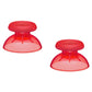 eXtremeRate Retail Clear Red Replacement Thumbsticks for ps5 Controller, Custom Analog Stick Joystick Compatible with ps5, for ps4 All Model Controller - JPF622