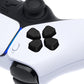 eXtremeRate Retail Ergonomic Split D-pad Buttons (SDP Buttons) for ps5 Controller, Black Independent Dpad Direction Buttons for ps5, ps4 Slim Pro Controller - JPF8019