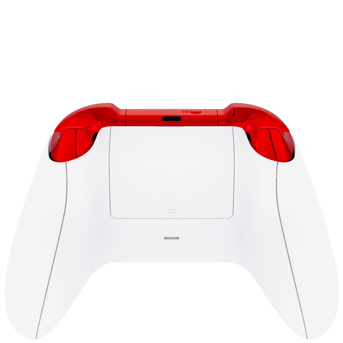 eXtremeRate Retail Chrome Red Replacement Buttons for Xbox Series S & Xbox Series X Controller, LB RB LT RT Bumpers Triggers D-pad ABXY Start Back Sync Share Keys for Xbox Series X/S Controller  - JX3203