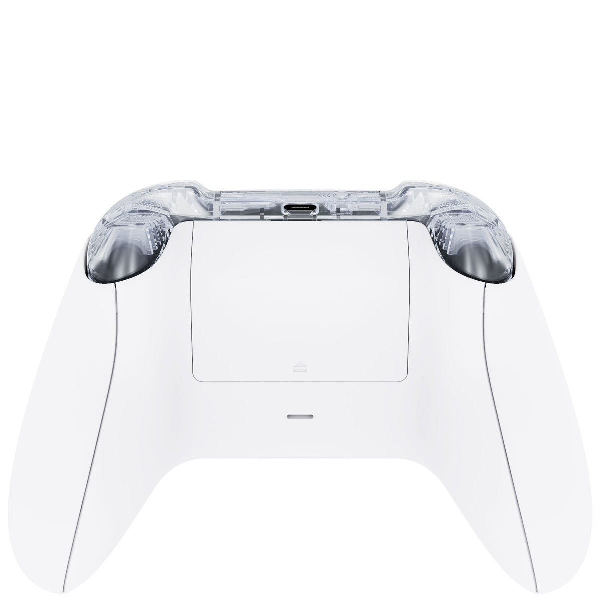 eXtremeRate Retail Transparent Clear Replacement Buttons for Xbox Series S & Xbox Series X Controller, LB RB LT RT Bumpers Triggers D-pad ABXY Start Back Sync Share Keys for Xbox Series X/S Controller  - JX3301