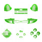 eXtremeRate Retail Transparent Green Replacement Buttons for Xbox Series S & Xbox Series X Controller, LB RB LT RT Bumpers Triggers D-pad ABXY Start Back Sync Share Keys for Xbox Series X/S Controller  - JX3303