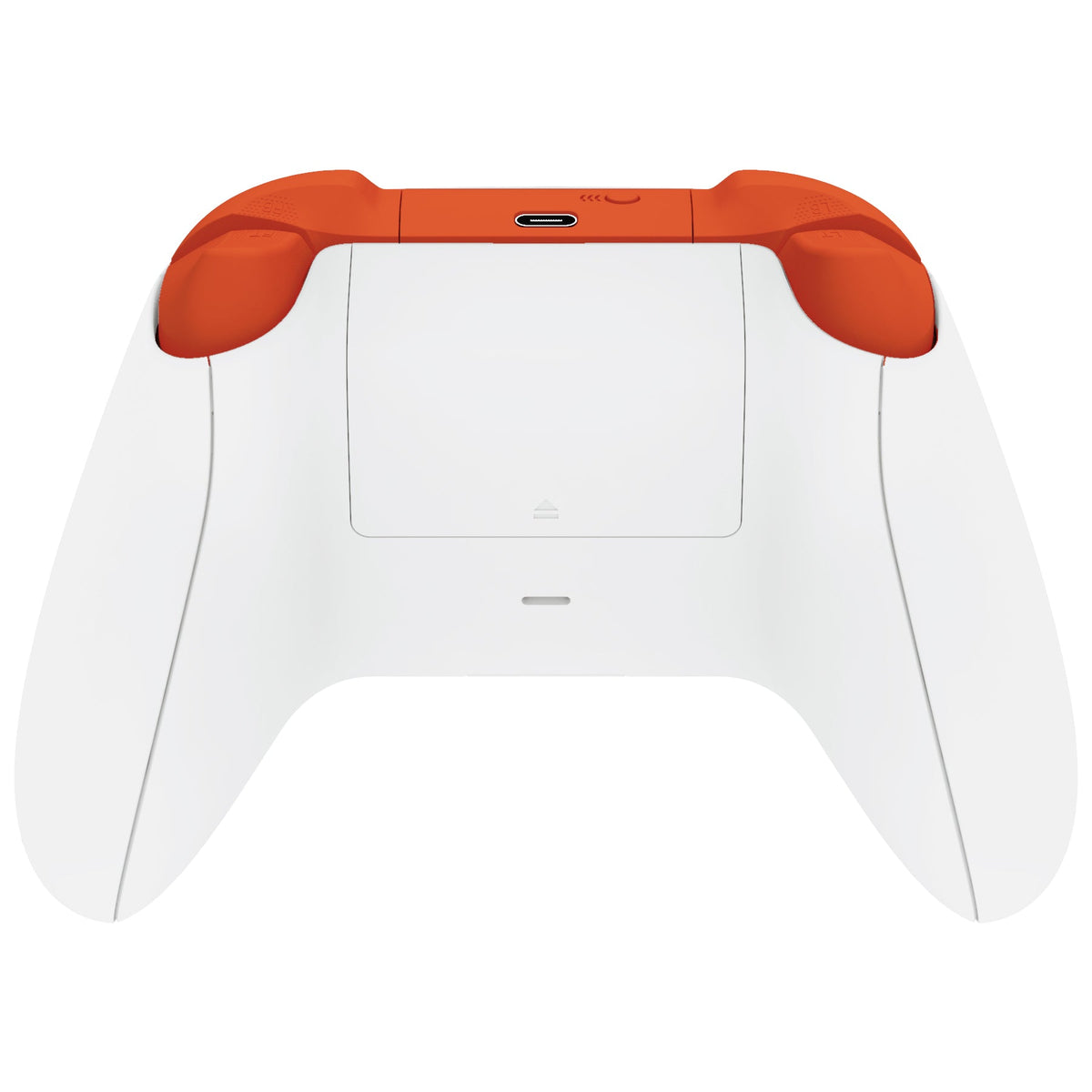 eXtremeRate Retail No Letter Imprint Custom Full Set Buttons for Xbox Series X/S Controller, Orange Replacement Accessories Bumpers Triggers Dpad ABXY Buttons for Xbox Series X/S, Xbox Core Controller - JX3504