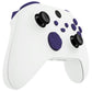 eXtremeRate Retail No Letter Imprint Custom Full Set Buttons for Xbox Series X/S Controller, Purple Replacement Accessories Bumpers Triggers Dpad ABXY Buttons for Xbox Series X/S, Xbox Core Controller - JX3507