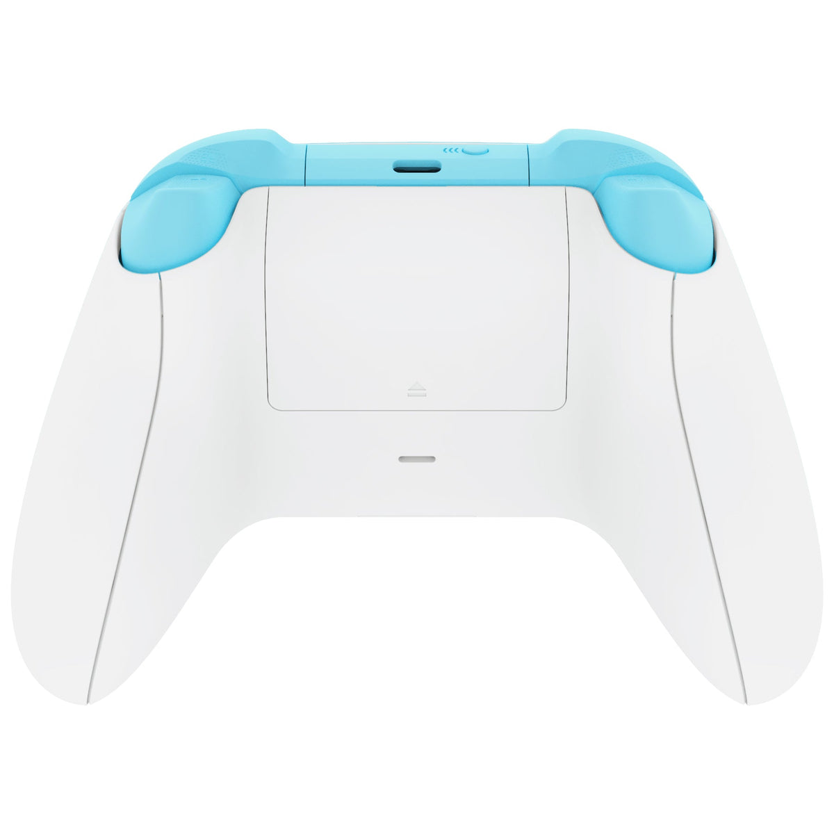 eXtremeRate Retail No Letter Imprint Custom Full Set Buttons for Xbox Series X/S Controller, Heaven Blue Replacement Accessories Bumpers Triggers Dpad ABXY Buttons for Xbox Series X/S, Xbox Core Controller - JX3513