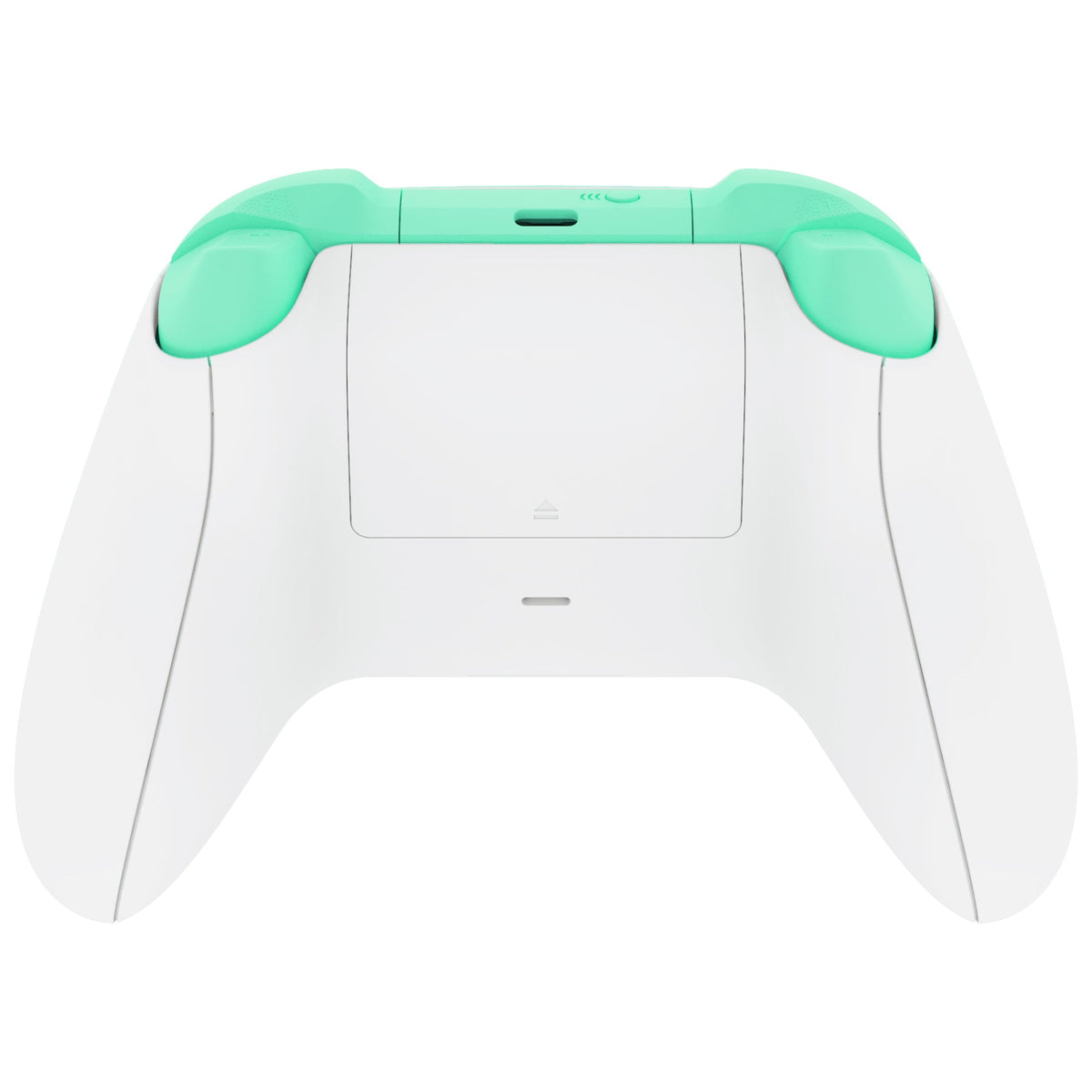 eXtremeRate Retail No Letter Imprint Custom Full Set Buttons for Xbox Series X/S Controller, Mint Green Replacement Accessories Bumpers Triggers Dpad ABXY Buttons for Xbox Series X/S, Xbox Core Controller - JX3514