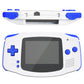 eXtremeRate Retail Blue GBA Replacement Full Set Buttons for Gameboy Advance - Handheld Game Console NOT Included - KAG2005