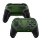 eXtremeRate Retail Transparent Clear Green Faceplate and Backplate for Nintendo Switch Pro Controller, DIY Replacement Shell Housing Case for Nintendo Switch Pro - Controller NOT Included - MRM504