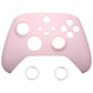 eXtremeRate Retail FaceMag Cherry Blossoms Pink Magnetic Replacement Front Housing Shell for Xbox Series X & S Controller, DIY Faceplate Cover with Accent Rings for Xbox Core Controller Model 1914 - Controller NOT Included - MX3P3002