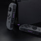 eXtremeRate Retail Violet Firefly LED Tuning Kit for NS Switch Joycons Dock NS Joycon SL SR Buttons Ribbon Flex Cable Indicate Power LED-Joycons Dock NOT Included - NSLED009