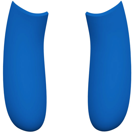 eXtremeRate Retail Blue Soft Touch Grip Back Panels, Comfortable Non-Slip Side Rails Handles, Game Improvement Replacement Parts for Xbox Series S / X Controller - Controller NOT Included - PX3P305