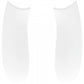 eXtremeRate Retail White Soft Touch Grip Back Panels, Comfortable Non-Slip Side Rails Handles, Game Improvement Replacement Parts for Xbox Series S / X Controller - Controller NOT Included - PX3P308