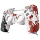 eXtremeRate Retail Zombie Blood Patterned Repair Top Shell for ps4 Pro Slim Controller (CUH-ZCT2 JDM-040 JDM-050 JDM-055) - SP4FT14