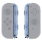 eXtremeRate Retail Glacier Blue Replacement shell for Nintendo Switch Joycon Strap, Custom Joy-Con Wrist Strap Housing Buttons for Nintendo Switch - 2 Pack - UEM506