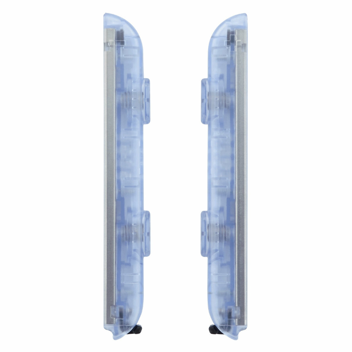 eXtremeRate Retail Glacier Blue Replacement shell for Nintendo Switch Joycon Strap, Custom Joy-Con Wrist Strap Housing Buttons for Nintendo Switch - 2 Pack - UEM506