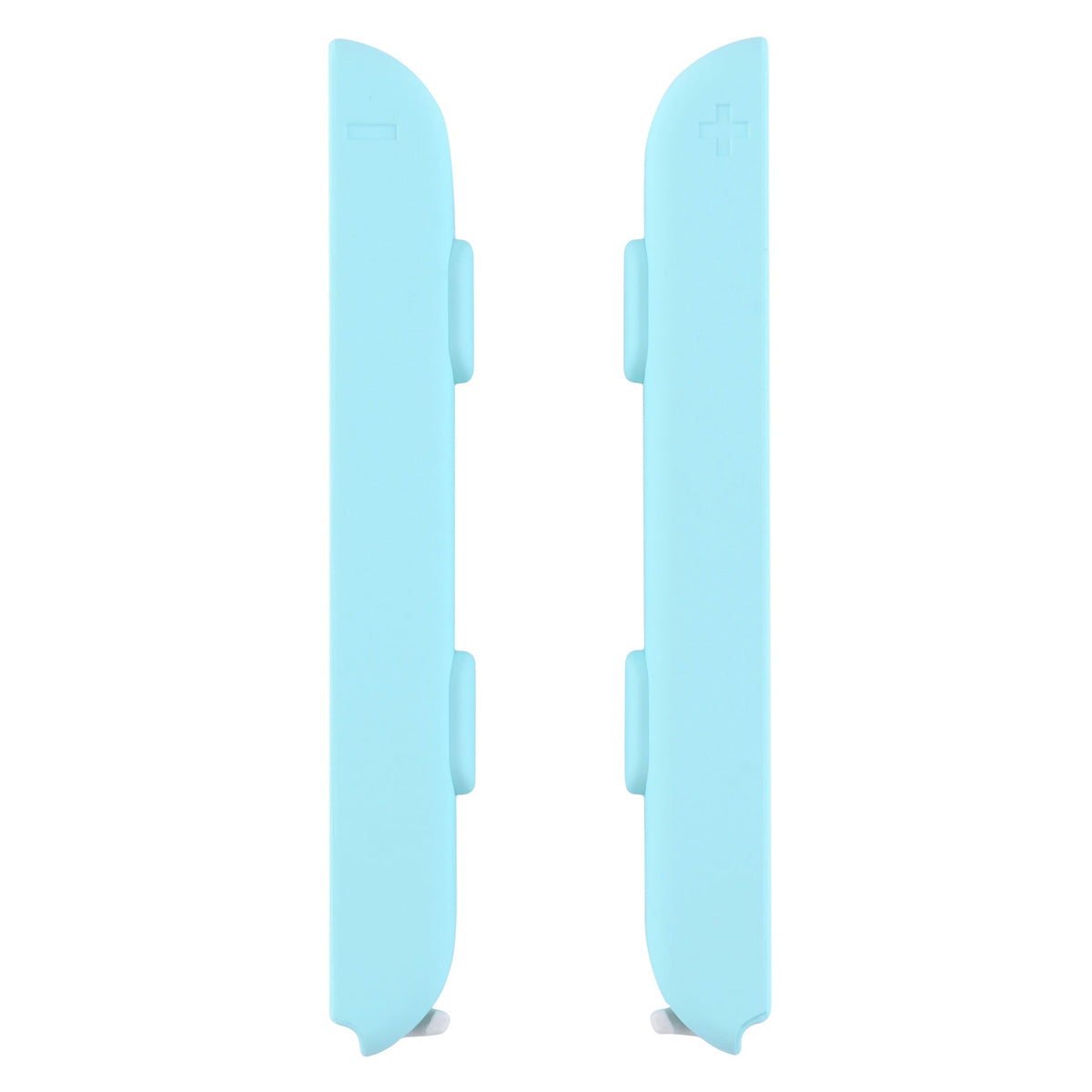 eXtremeRate Retail Heaven Blue Touch Replacement shell for Nintendo Switch Joycon Strap, Custom Joy-Con Wrist Strap Housing Buttons for Nintendo Switch - 2 Pack - UEP307