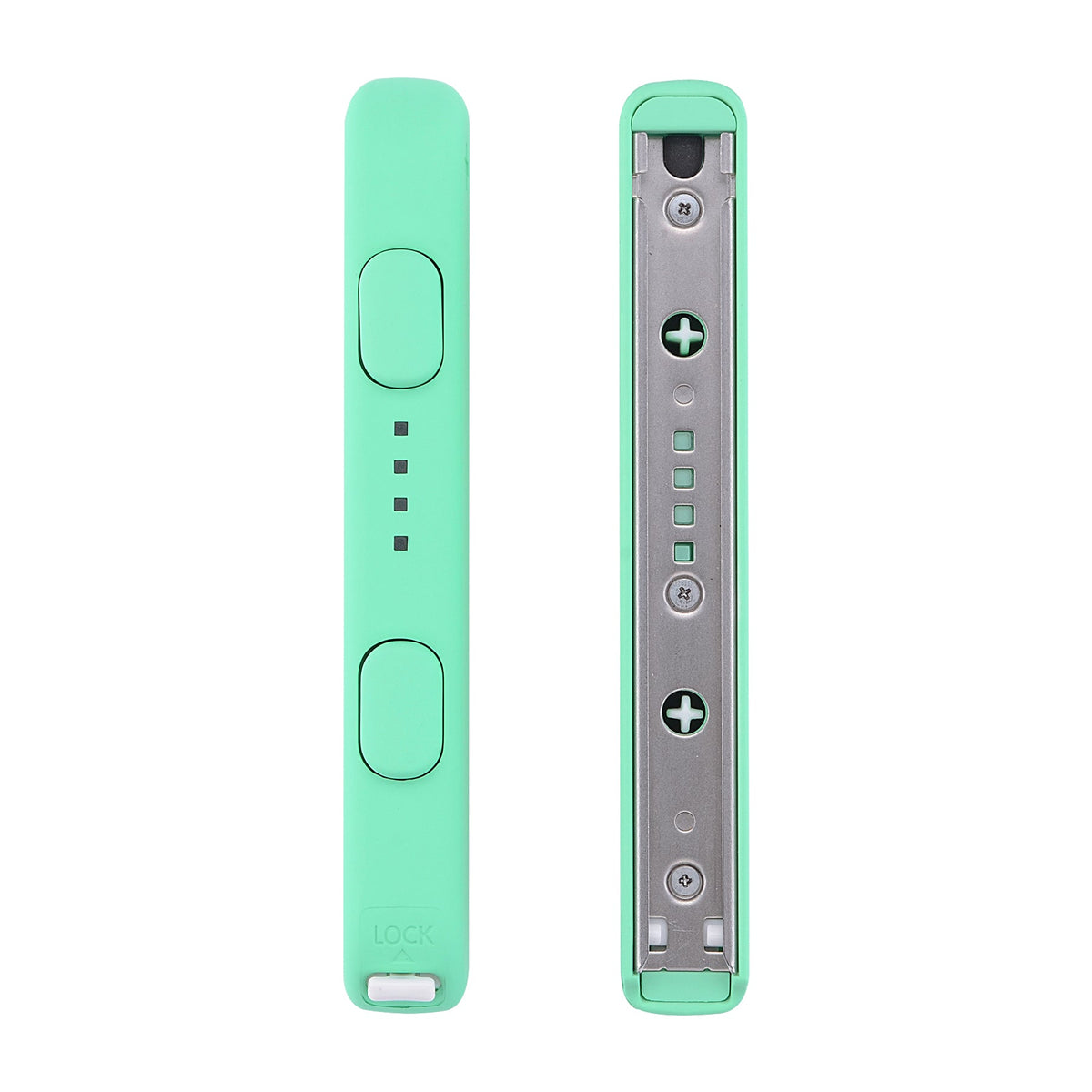 eXtremeRate Retail Mint Green Touch Replacement shell for Nintendo Switch Joycon Strap, Custom Joy-Con Wrist Strap Housing Buttons for Nintendo Switch - 2 Pack - UEP308