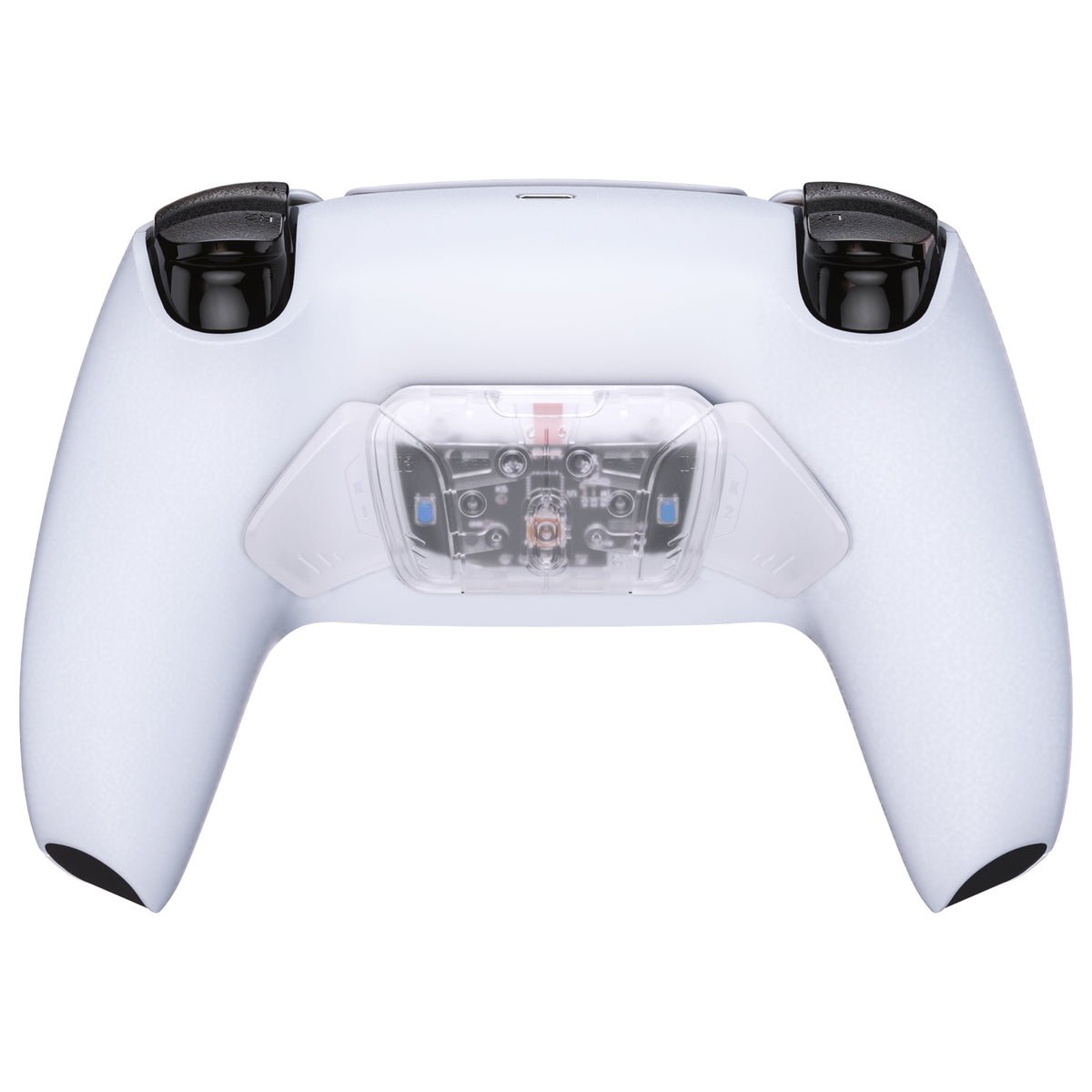 eXtremeRate Retail Turn RISE to RISE4 Kit - Redesigned Transparent Clear K1 K2 K3 K4 Back Buttons Housing & Remap PCB Board for ps5 Controller eXtremeRate RISE & RISE4 Remap kit - Controller & Other RISE Accessories NOT Included - VPFM5003P
