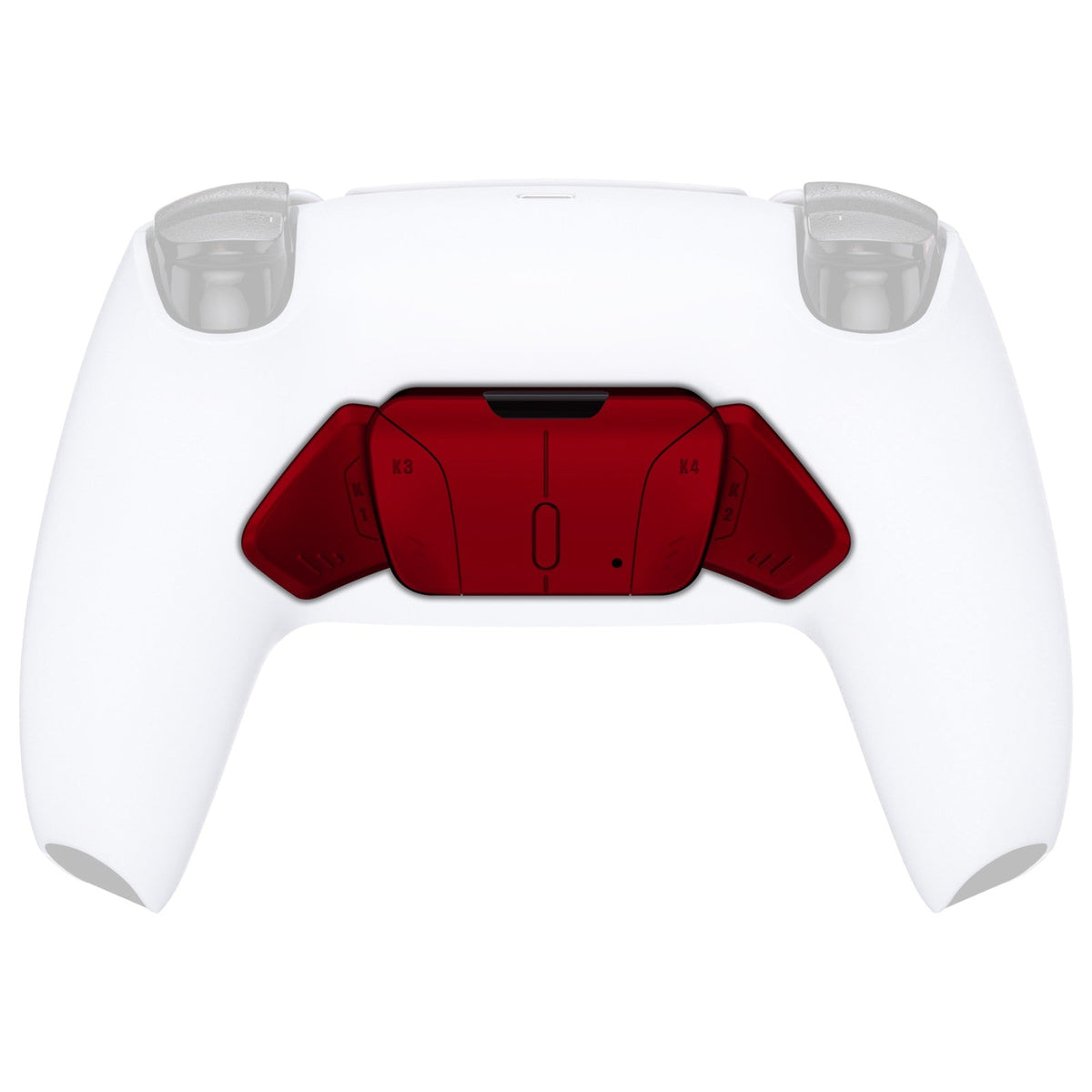 eXtremeRate Retail Turn RISE to RISE4 Kit-Redesigned Scarlet Red K1 K2 K3 K4 Back Buttons Housing & Remap PCB Board for ps5 Controller eXtremeRate RISE & RISE4 Remap kit - Controller & Other RISE Accessories NOT Included - VPFP3002P