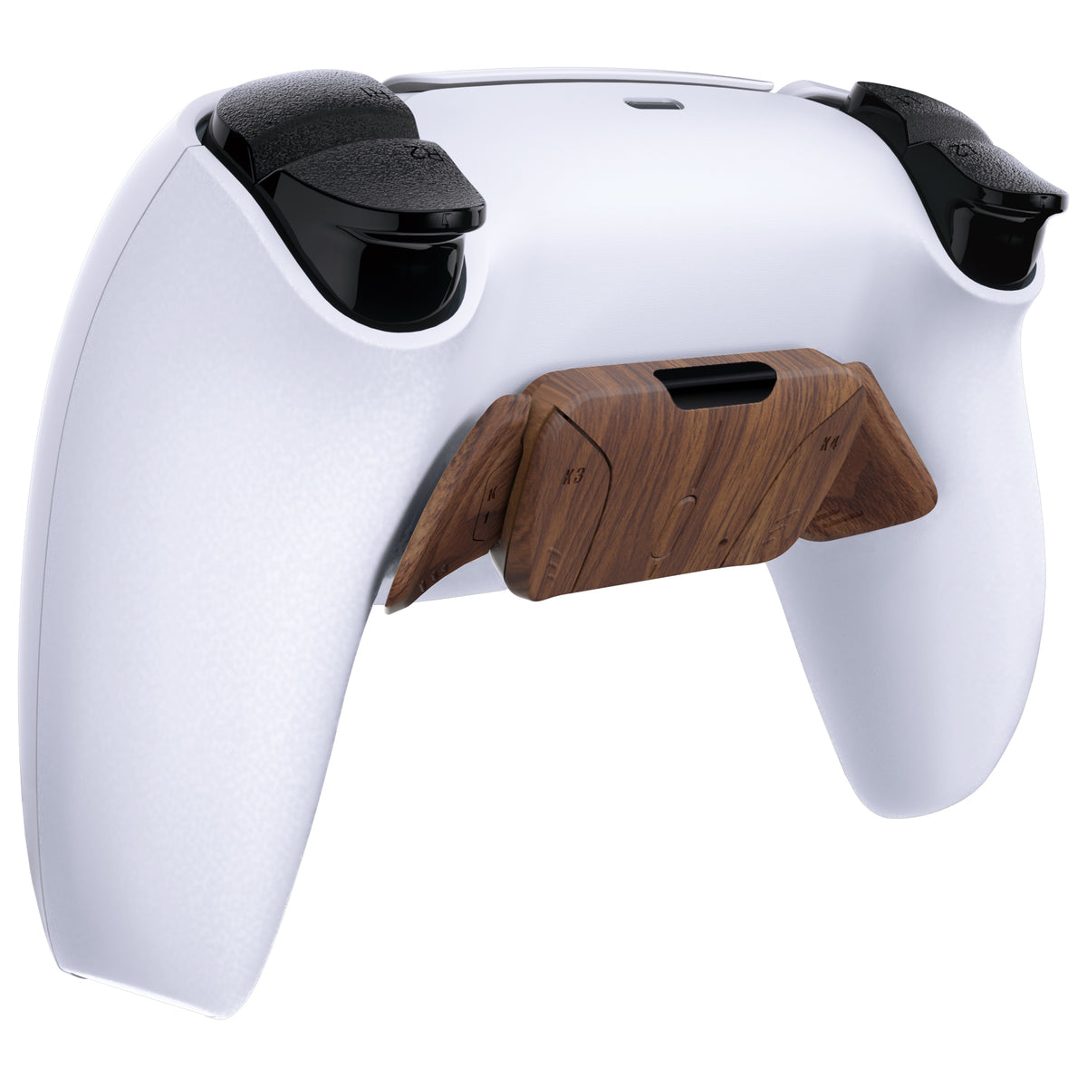 eXtremeRate Retail Turn RISE to RISE4 Kit – Redesigned Wood Grain K1 K2 K3 K4 Back Buttons Housing & Remap PCB Board for PS5 Controller eXtremeRate RISE & RISE4 Remap kit - Controller & Other RISE Accessories NOT Included - VPFS2001P