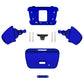 eXtremeRate Retail Chrome Blue Replacement Redesigned K1 K2 Back Button Housing Shell for ps5 Controller eXtremerate RISE Remap Kit - Controller & RISE Remap Board NOT Included - WPFD4004