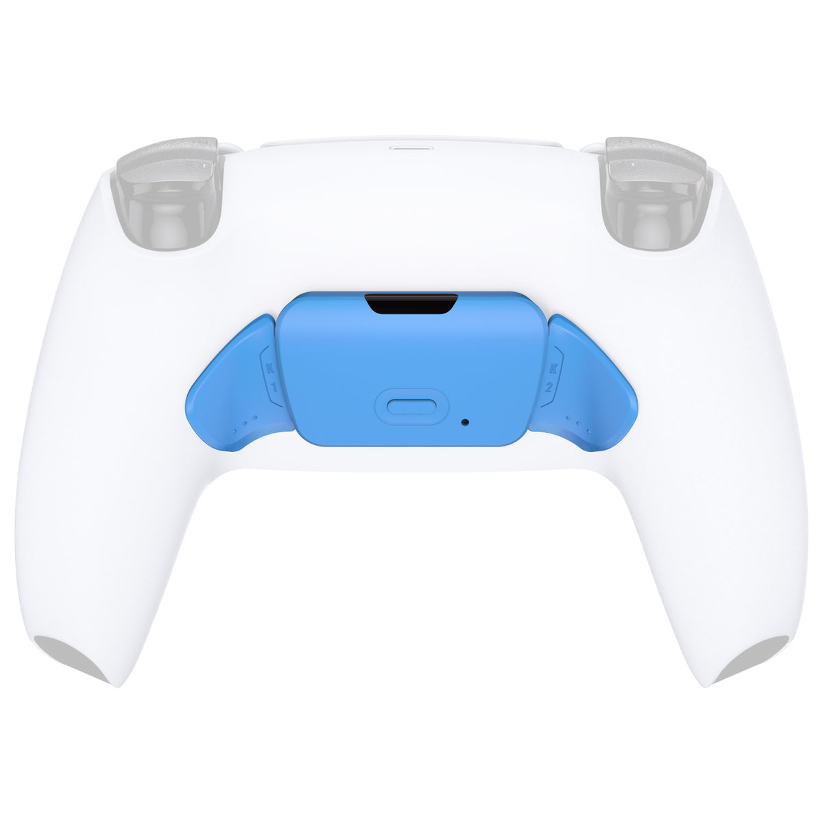 eXtremeRate Retail Starlight Blue Replacement Redesigned K1 K2 Back Button Housing Shell for ps5 Controller eXtremerate RISE Remap Kit - Controller & RISE Remap Board NOT Included - WPFM5006