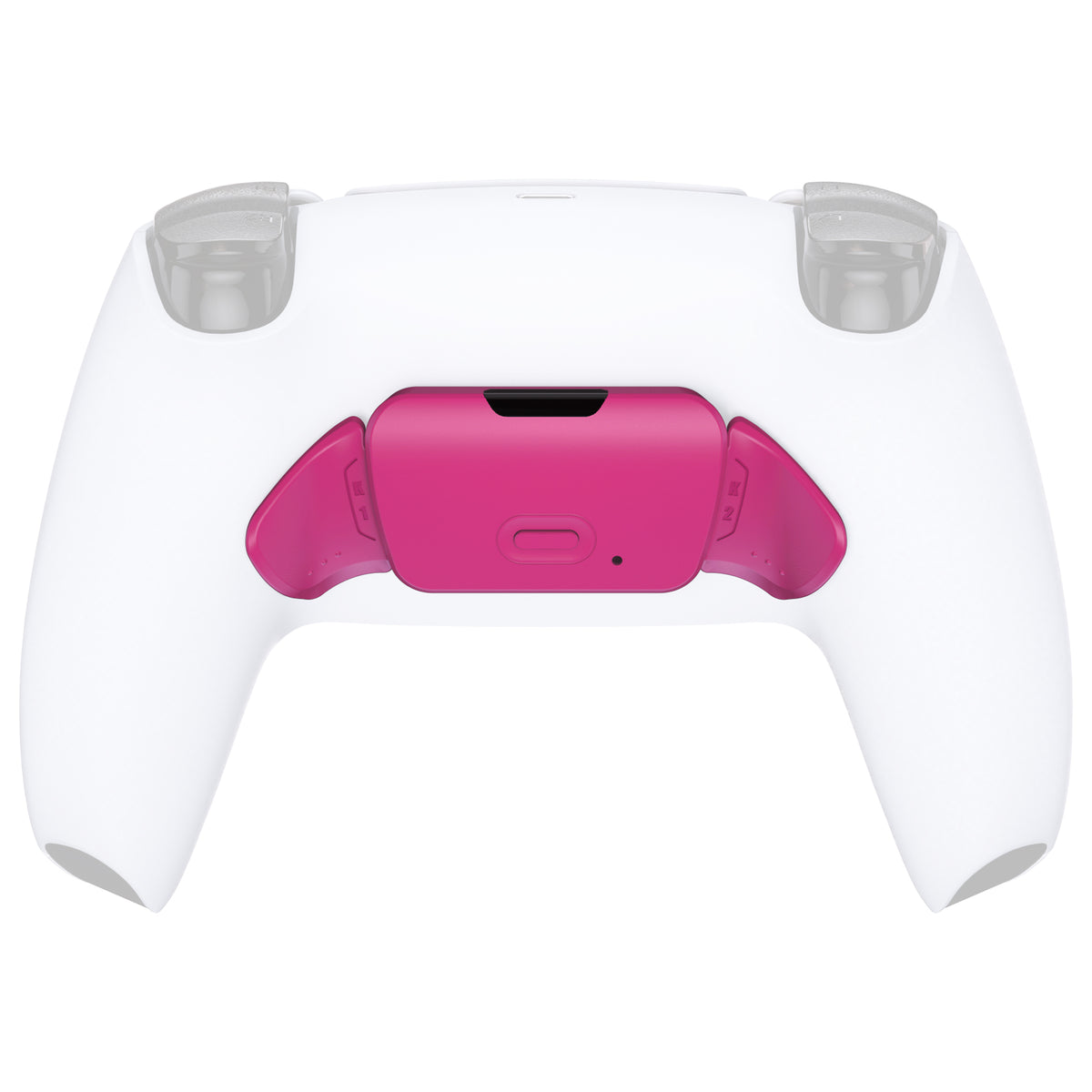 eXtremeRate Retail Nova Pink Replacement Redesigned K1 K2 Back Button Housing Shell for ps5 Controller eXtremerate RISE Remap Kit - Controller & RISE Remap Board NOT Included - WPFM5009