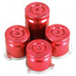 eXtremeRate Retail Metal Aluminum Red Bullet ABXY Custom Buttons Parts for Xbox One Controller - XOJ2008