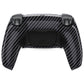 eXtremeRate Retail Graphite Carbon Fiber Pattern Back Paddles Remappable Rise Remap Kit with Upgrade Board & Redesigned Back Shell & Back Buttons Attachment for PS5 Controller BDM-010 & BDM-020 - XPFS2002G2