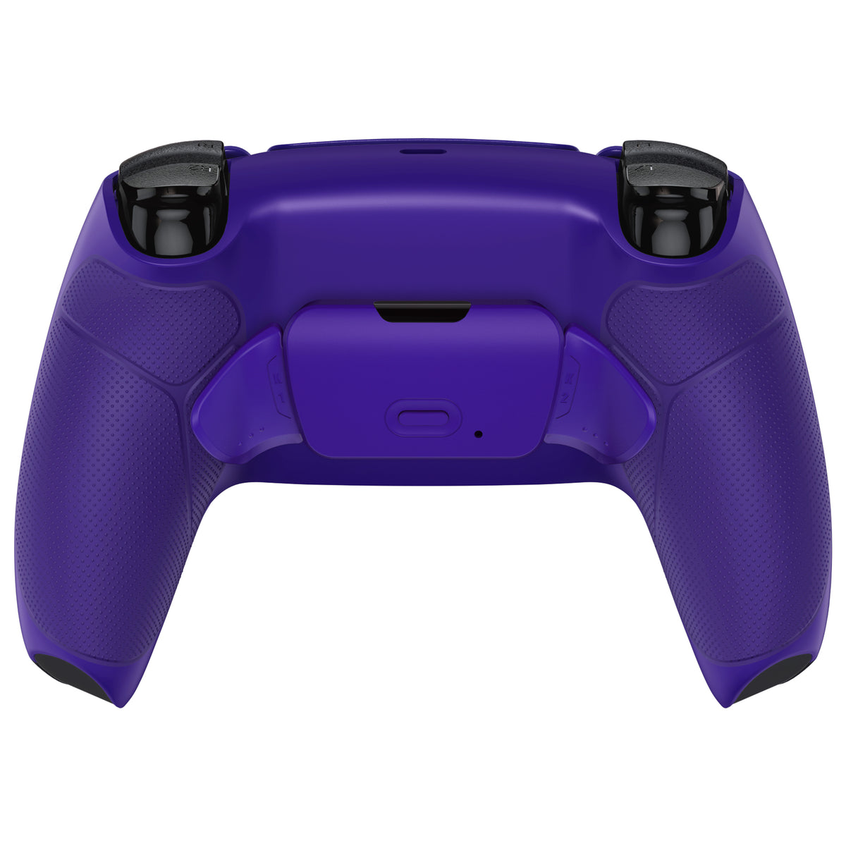 eXtremeRate Retail Galactic Purple Rubberized Grip  Back Paddles Remappable Rise Remap Kit with Upgrade Board & Redesigned Back Shell & Back Buttons Attachment for PS5 Controller BDM-010 & BDM-020 - XPFU6007