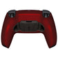 eXtremeRate Retail Scarlet Red Remappable Real Metal Buttons (RMB) Version RISE4 Remap Kit for PS5 Controller BDM 010 & BDM 020, Upgrade Board & Redesigned Back Shell & 4 Back Buttons for PS5 Controller - YPFJ7007