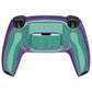 eXtremeRate Retail Chameleon Green Purple Remappable RISE 4.0 Remap Kit for ps5 Controller BDM 010 & BDM 020, Upgrade Board & Redesigned Back Shell & 4 Back Buttons for ps5 Controller - Controller NOT Included - YPFP3009