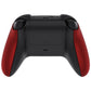 eXtremeRate Retail Soft Touch Scarlet Red Replacement Handles Shell for Xbox Series X Controller, Custom Side Rails Panels Front Housing Shell Faceplate for Xbox Series S Controller - Controller NOT Included - ZX3P303